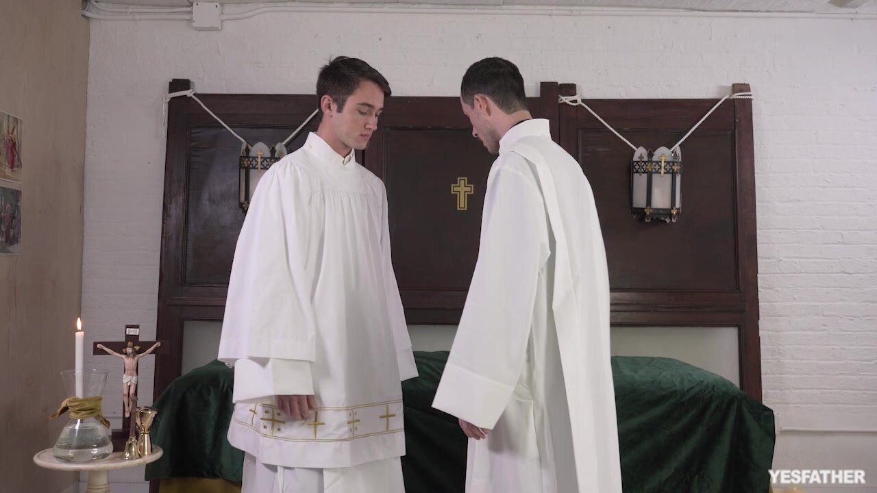 Altar Training - Father Fiore, Mason Anderson - Gay Porn HD Online